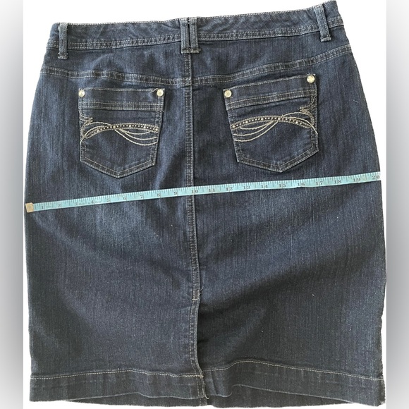 Style&co. | Jean skirt | Tummy control - Picture 2 of 7